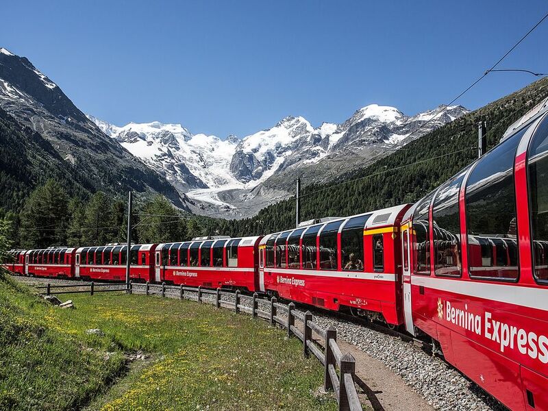 ANKARA`DAN BERNİNA EXPRESS ILE BİR AVRUPA MASALI TURU SunExpress Havayolları ile 7 gece 2026 YAZ / ESB ZRH ESB